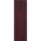 Ekena Millwork True Fit PVC San Miguel Mission Style Fixed Mount Shutters, Wine Red, 18W x 69H, PR TFP001SM18X069WR - alternate 3